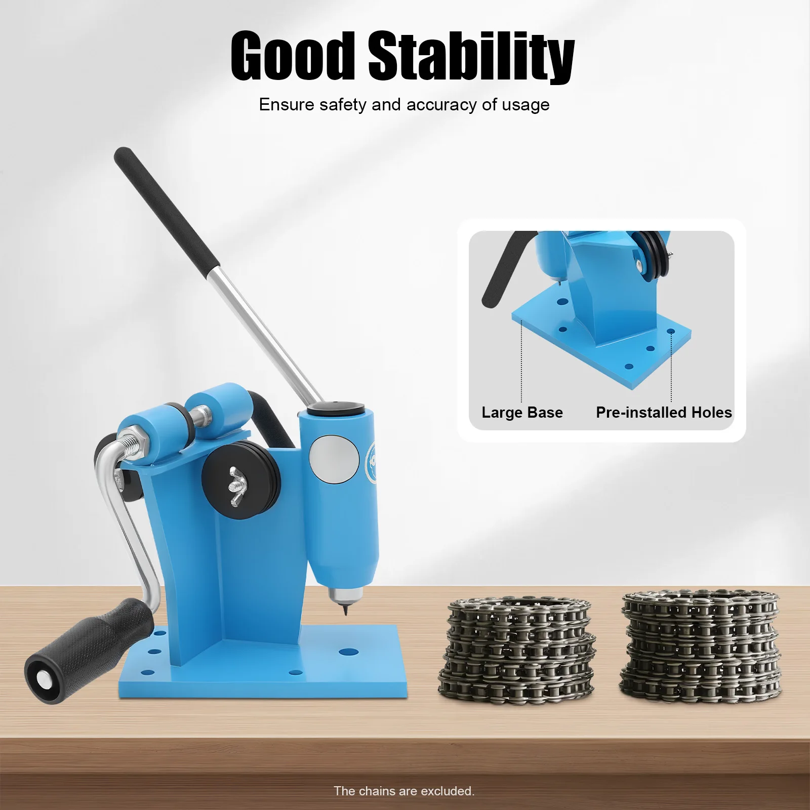 

Desktop Broken Chain Anchor Chain Machine 25*15*16 Cm for Dismantling and Linking Chains of Chainsaws and Electric Saws