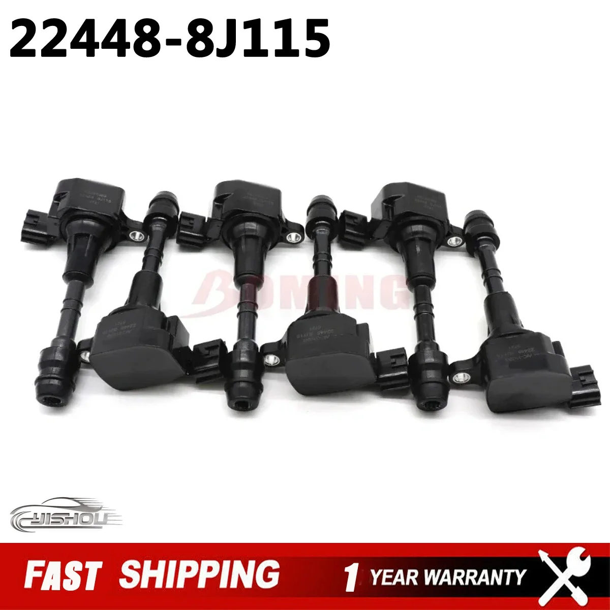 

22448-8J115 Ignition Coil for INFINITI I35 QX4 NISSAN ALTIMA FRONTIER MAXIMA MURANO NV1500 SUZUKI EQUATOR