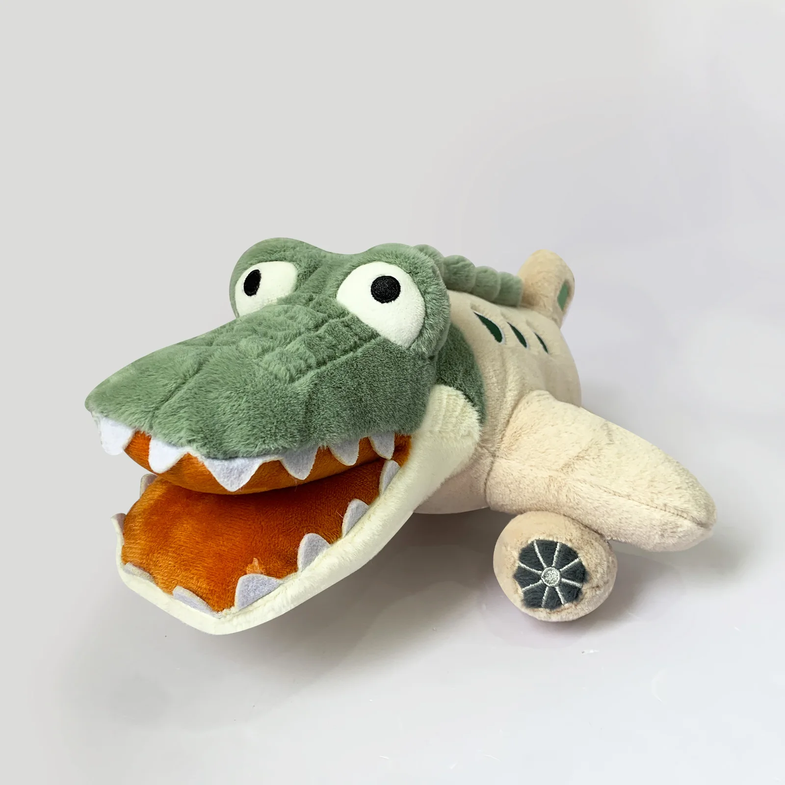 

Tung Tung Tung Sahur Плюшевые забавные Tralalelo Tralala Sharks Wear Синие туфли Мягкая кукла-подушка Игрушка для детей Подарки на день рождения