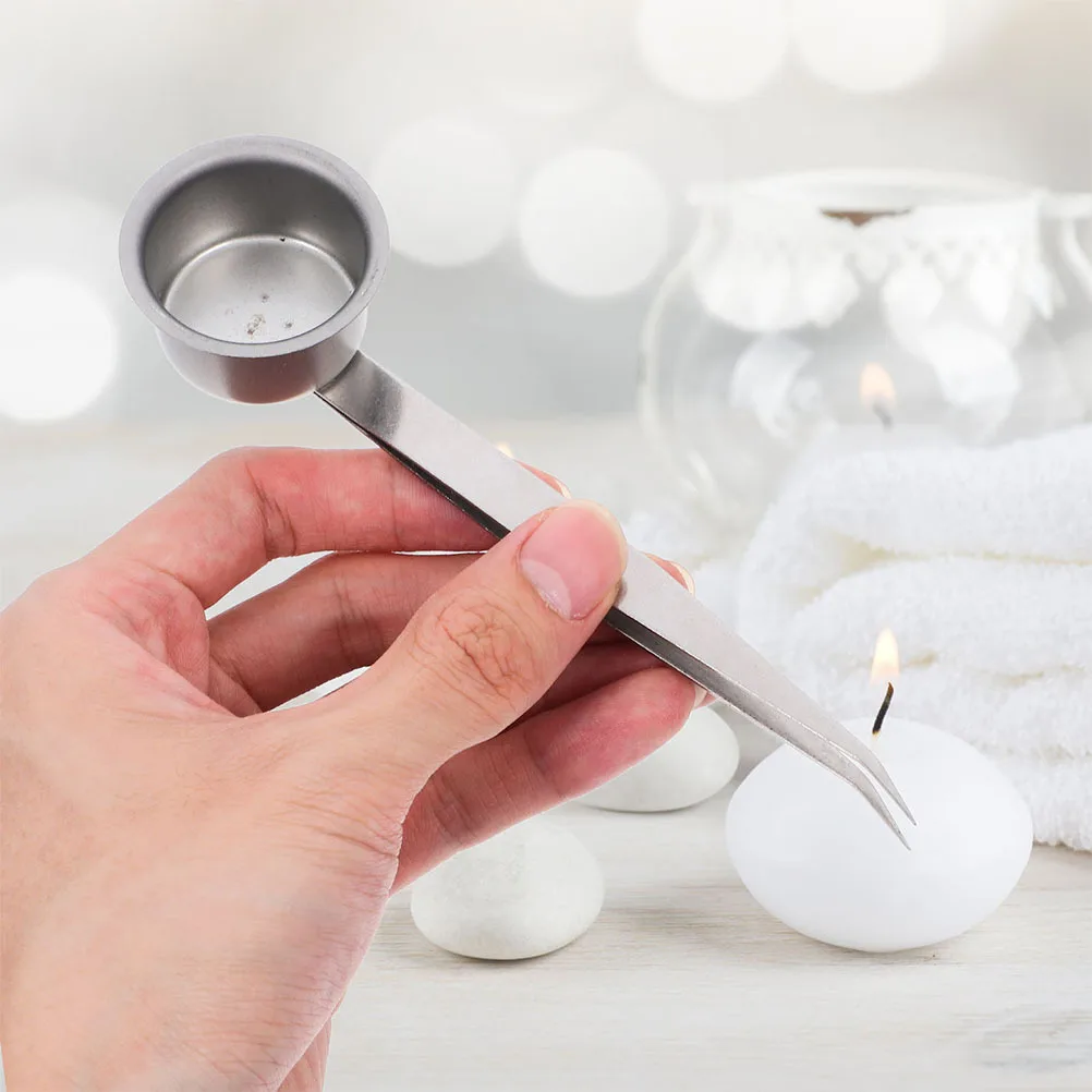 

2Pcs Snuffer Extinguisher Iron Long Handle Flame Control Tongs for Home and Camping Use Snuffer Extinguisher