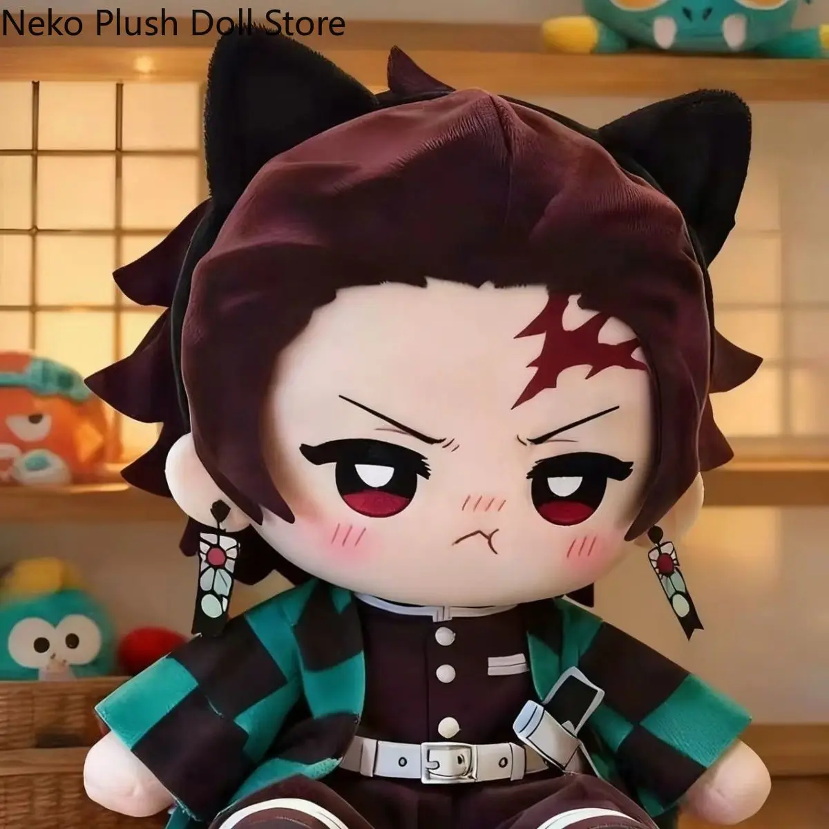 

Kimetsu no Yaiba Tanjiro Kamado Shinobu Kocho Giyu Tomioka 20 см мягкая плюшевая кукла тело косплей мультяшное платье игрушка куклы