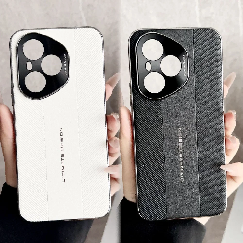 Für Huawei Honor 400 Pro Fall Luxus Überzug Harte PU Schutzhülle Zurück Abdeckung Fall Für Huawei Honor 400 400 Pro Telefon Shell