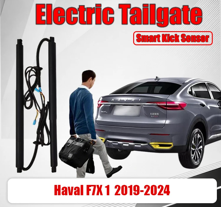 Electric Tailgate Upgrade Kit For Haval F7X 1 2019-2024 Power Lift Support Rods Auto Trunk Boot Lid Power Liftgate Modi