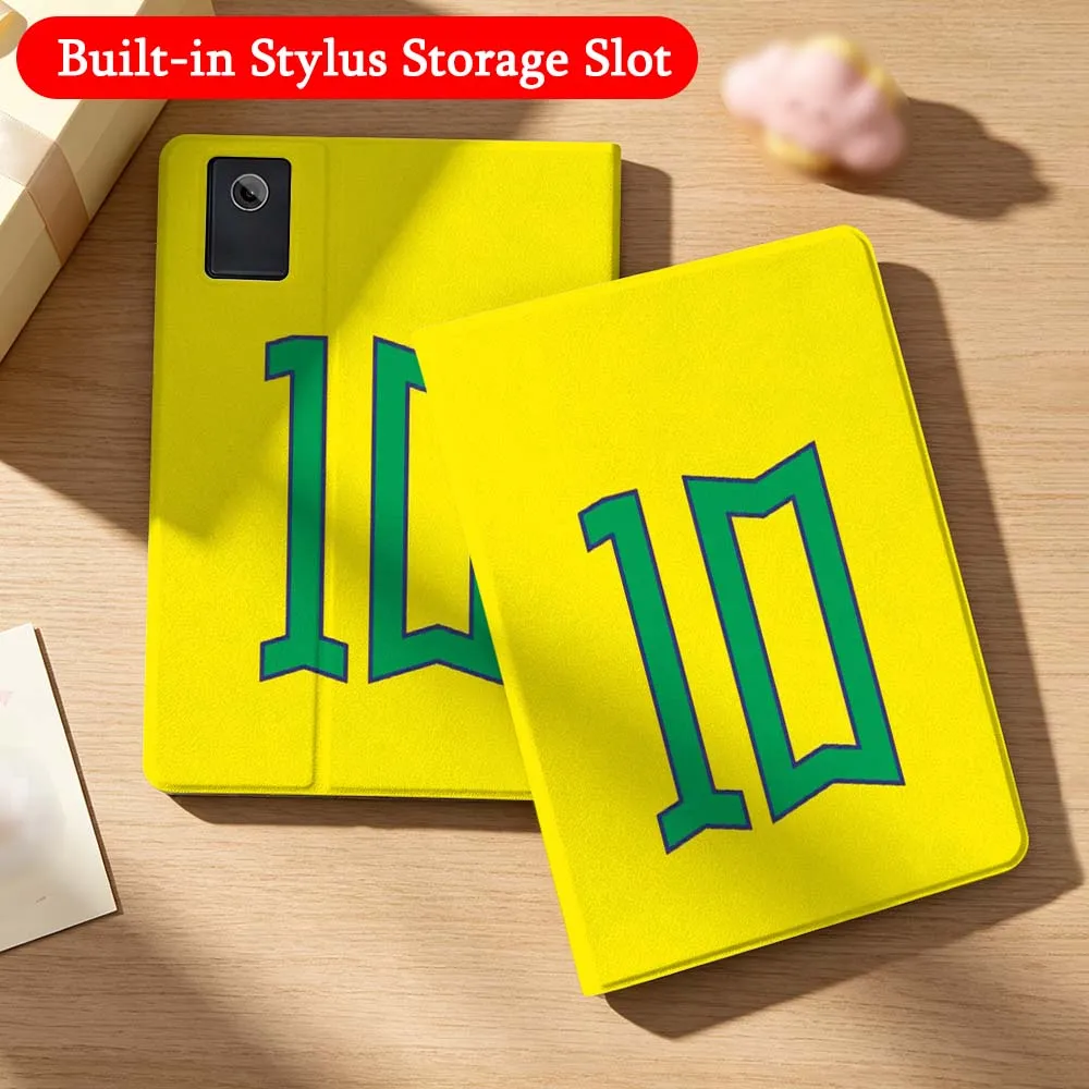 Football Star Jersey Case For Lenovo Idea Tab K10 M10 P11 P12 Xiaoxin Pad Pro GT Plus 10.6 11 11.1 inch 2025 Folding Tablet