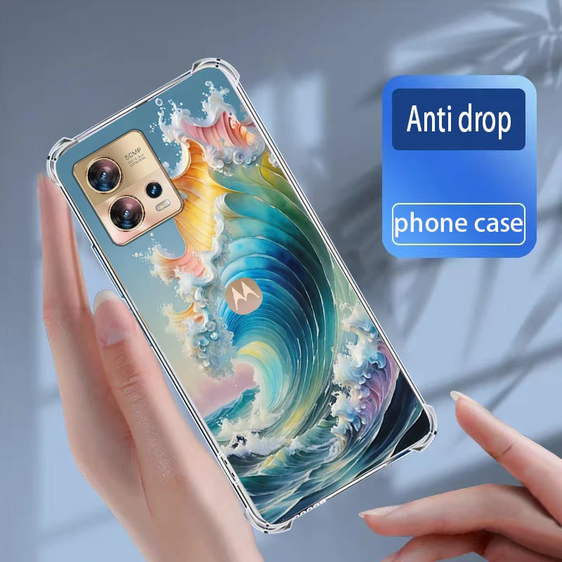 Cases For Motorola Moto Edge 30 Fusion 5G/S30 Pro 5G Cover Soft Silicone transparent TPU Phone Case Coque Capa Bumper