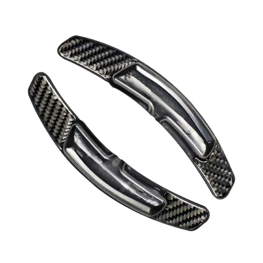 Accessories For Porsche 991 911 718 Panamera Macan Cayenne Carbon Fiber PDK Steering Wheel Shift Paddle Extend Trim