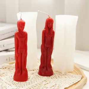 Molds for Female Body candle offers Shape Male Silicone mould Wax Mold Fragrance Candle Making/cv