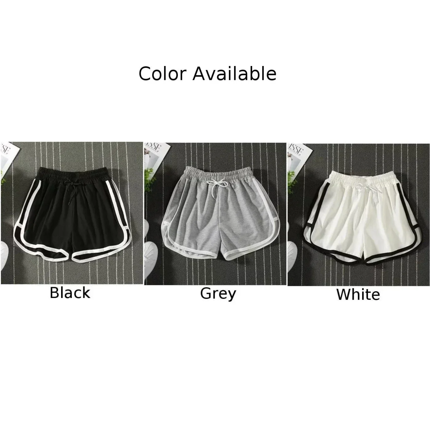 Mens Elastic Color Block Lounge Sports Shorts Summer Breathable Loose Seamless Drawstring Beach Comfortable Thin Classic Shorts