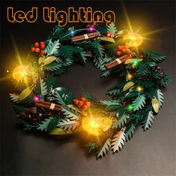 Led Lighting Kit For 10340 Creator Expert Christmas Wreath Not Include Building Blocks (Only Lighting Set)