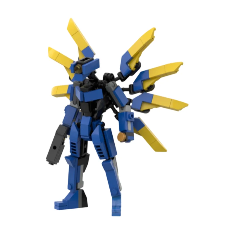 

Конструктор MOC V1 Ultrakill: Меха-робот для научно-фантастических сражений, демонстрационная модель, набор кирпичиков