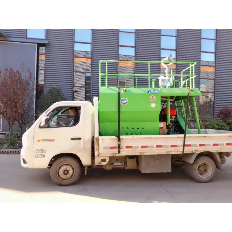 Industrial 2000 Litres Hydroseeding Machine for Reservoir Bank Protection with Sturdy Frame
