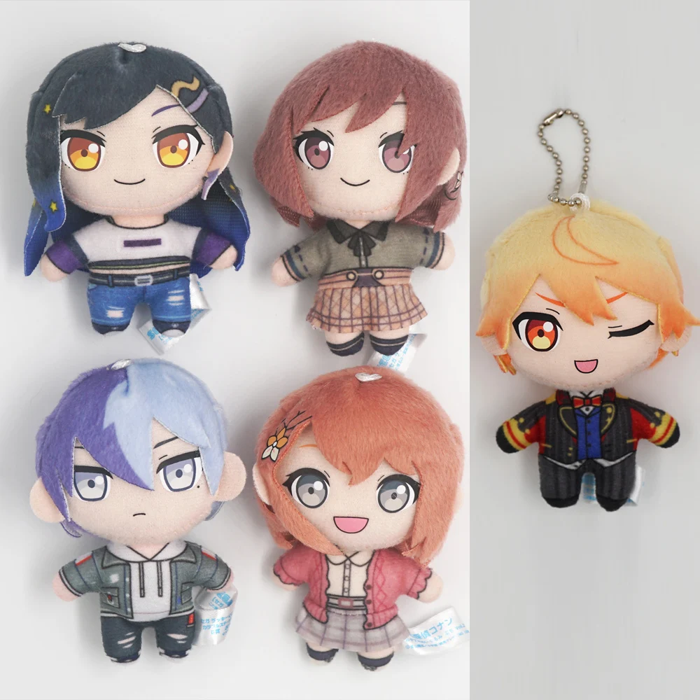 SEKAI PROJECT-PJSK Jogo Plush Keychain, Nightcord, 25 Nightcord, BAD vívido, ESQUADRÃO, Aoyagi, Toya, Shiraishi, An Shinonome, Ena, Hanasato, Minori, Tenma