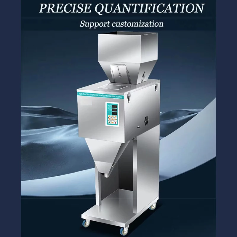 500g 1000g 3000g 5000g 10kg 15kg 25kg Intelligent Coffee Beans Rice Flour Spice Particle Granule Powder Filling Weighing Machine