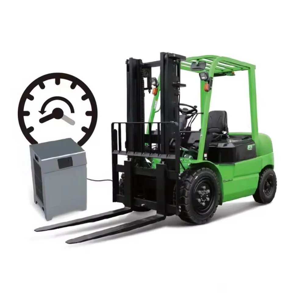 1.5 Ton 4 Wheel Electric Forklift 3m Mast Light Duty for Warehouse Parts Storage Small Workshop Pallet Stacking Customized