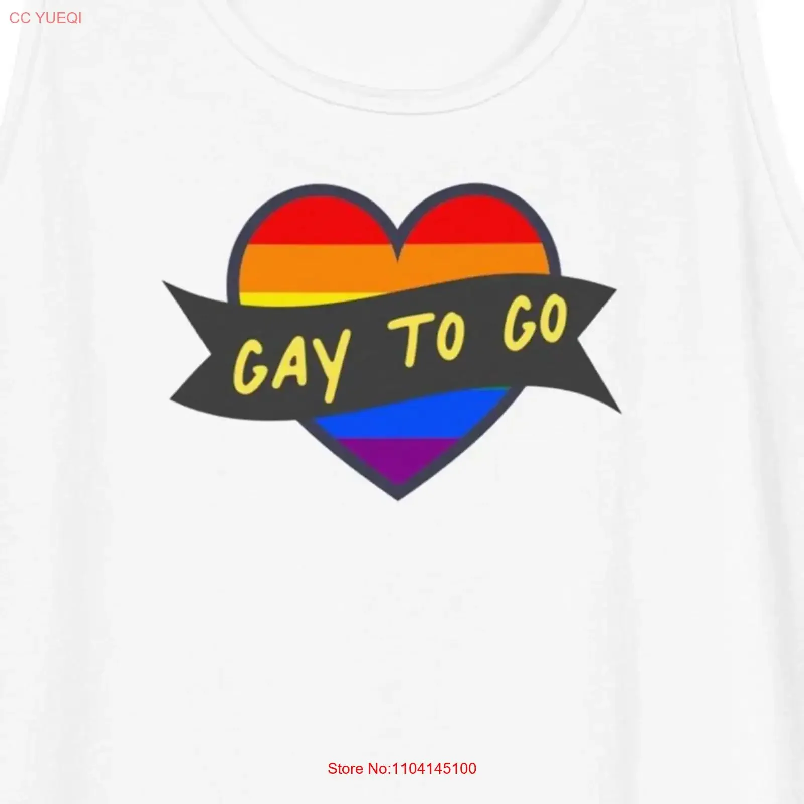 

Gay To Go Pride T Shirt G A Y O Rainbow Heart design Premium vintage Washed fashion homme Soft Stretched Unisex
