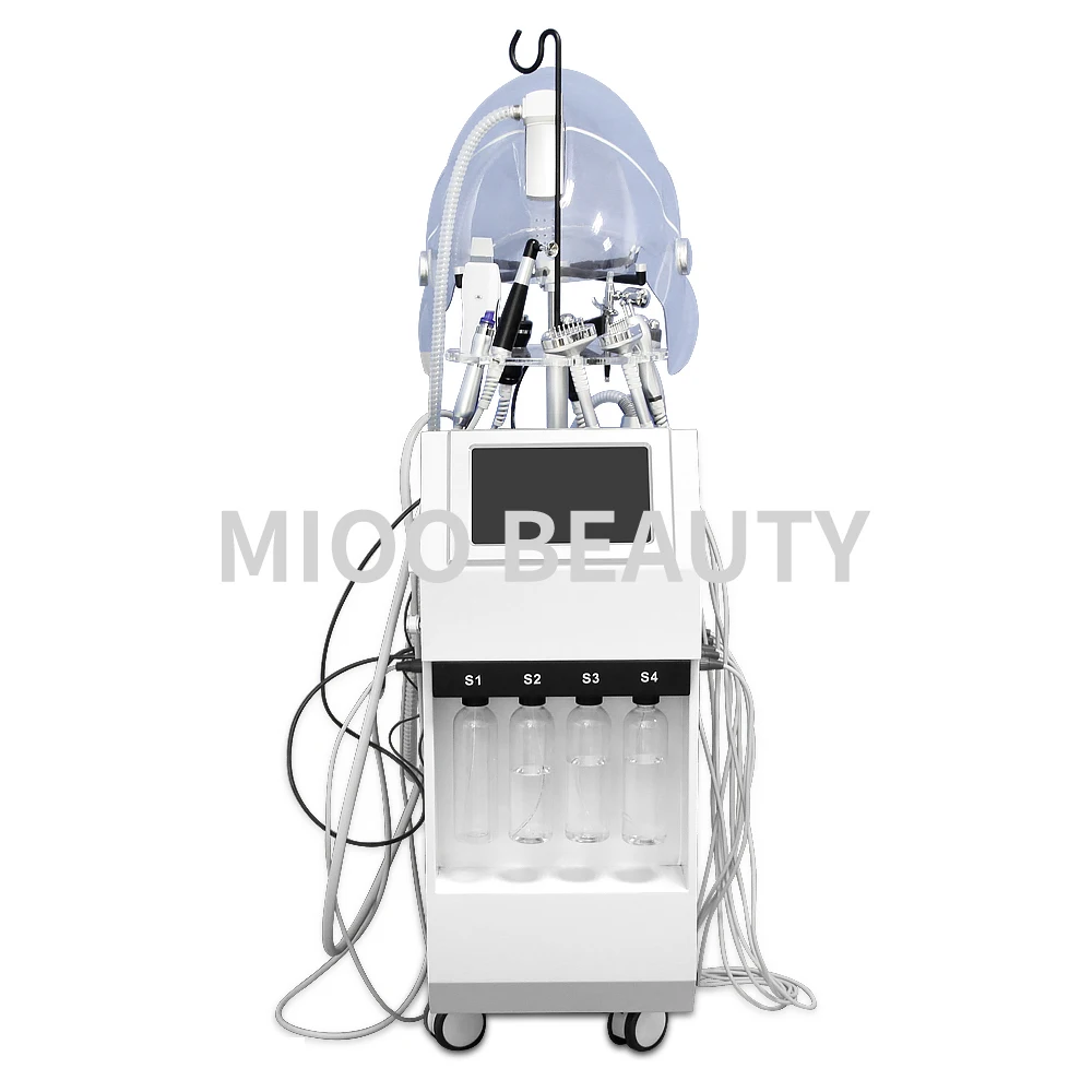 2023 11 IN 1 hydro derma peel water oxygen dermabrasion deep cleaning oxygen therapy equipment ultrasonic skin care for salon