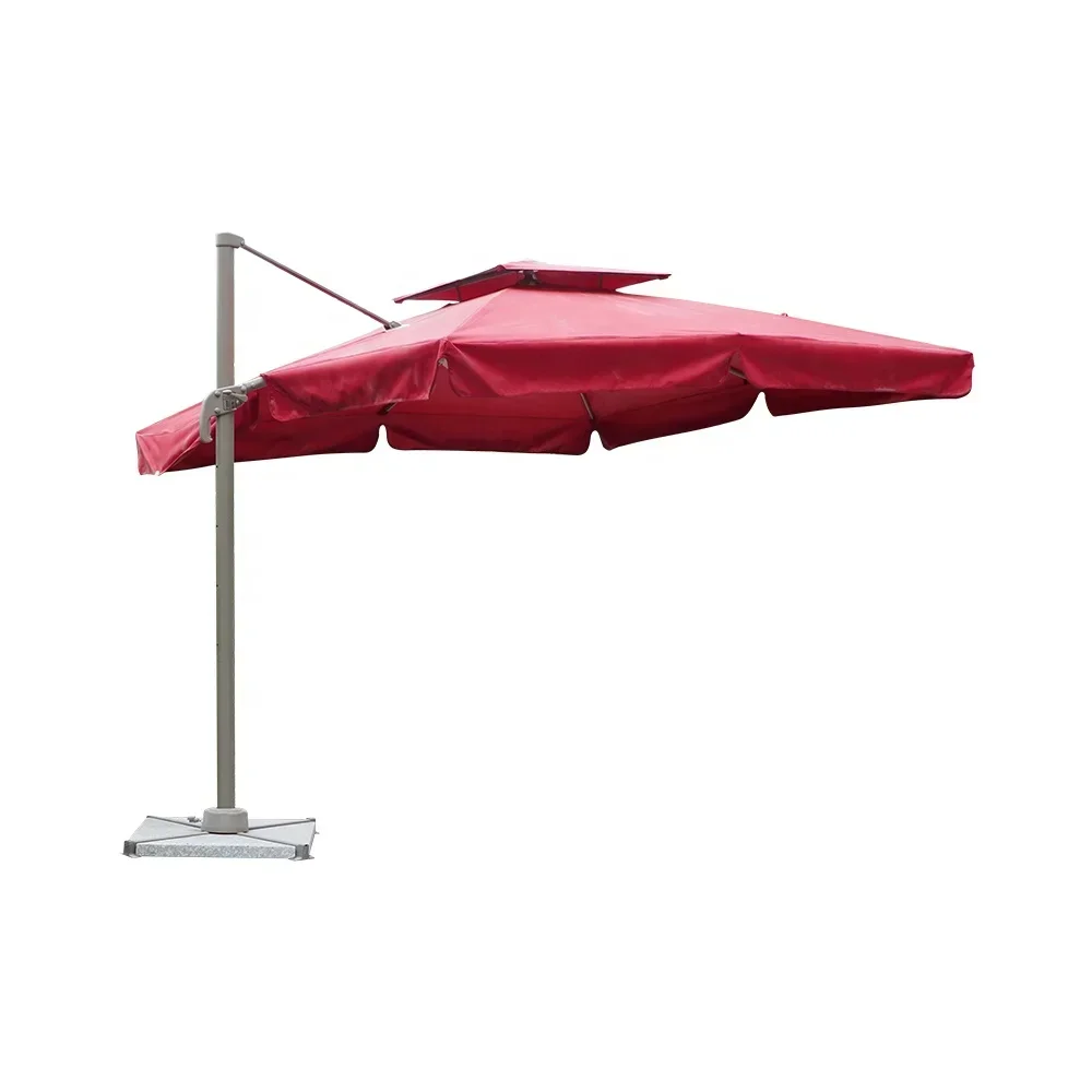 

2026 Big Sun Garden Outdoor Used Aluminium Parasol Beach Rome Umbrella