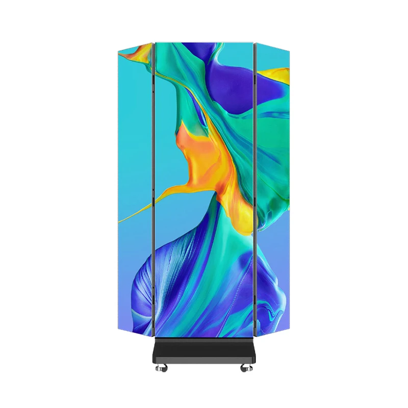 

Умный цифровой светодиодный LED-дисплей P2.5 для помещений, напольный LED-экран-постер Magic Screen