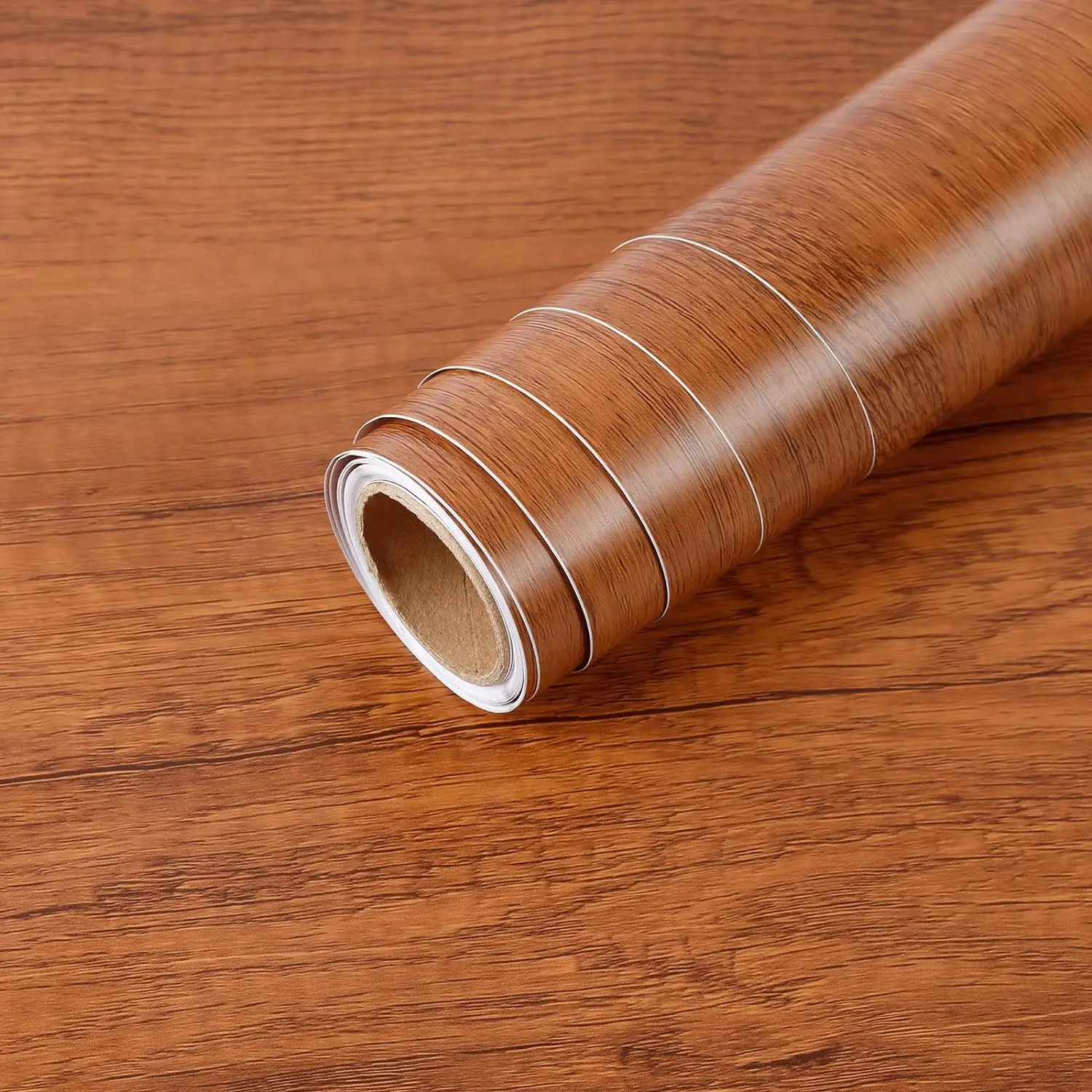 

Водостойкая самоклеящаяся пленка из ПВХ, рулон обоев для мебели, шкафов, виниловая декоративная пленка, наклейки с текстурой древесины для домашнего декора «сделай сам»