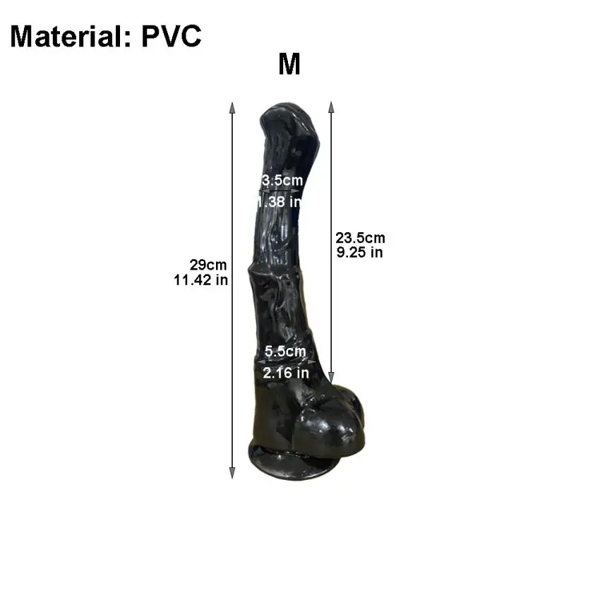 Huge Horse Dildos With Suction Cup Monster Penis Butt Plug Soft Anal Toys Masturbator Supplies Lesbian Buttplug Gay Sex Tools 18 - view 5