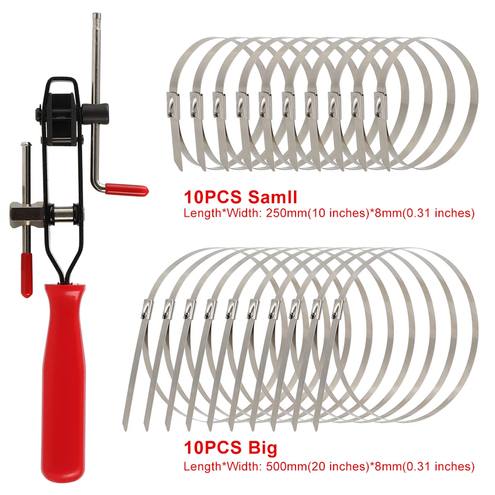 Auto CV Joint Crimp Clamp Plier Steel Rubber Car Joint Binding Trunk Axle Clamp Tool Adjustable Ear Clamps Pliers Repair Tool