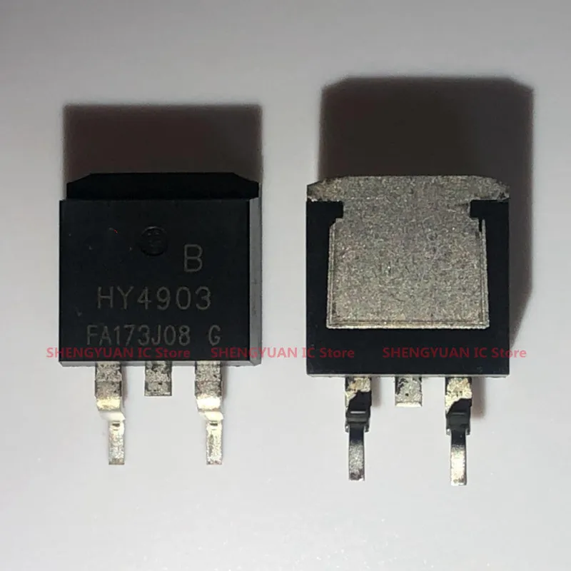 Modo de mejora de Canal N de TO-263-2L, 10 Uds., HY4903B, HY4903, HY4903-B MOSFET, nuevo, calidad de 100% original importada