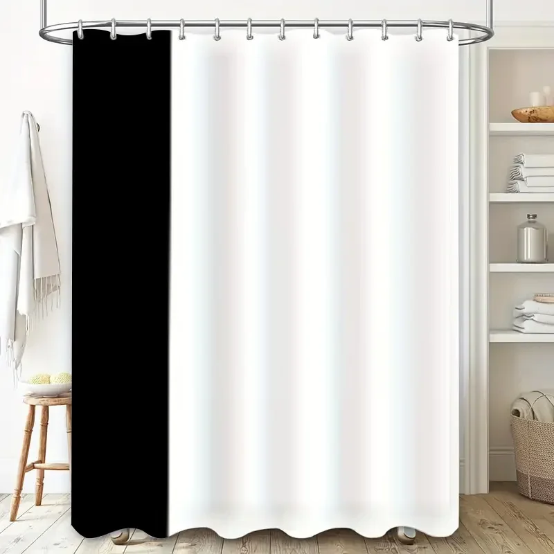 

Синяя занавеска для душа с рыбьей чешуей, водонепроницаемая декоративная подкладка для ванны для дома, аксессуары для ванной комнаты, темно-синий сверкающий принт 72x84 (1