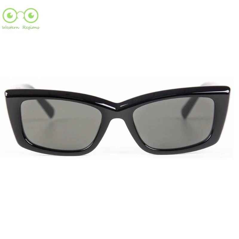 نظارات شمسية جديدة مخصصة من خلات كات للنساء ذات جودة عالية وأرجل أدبية رفيعة ووجه كبير للأشعة فوق البنفسجية للرجال والنساء