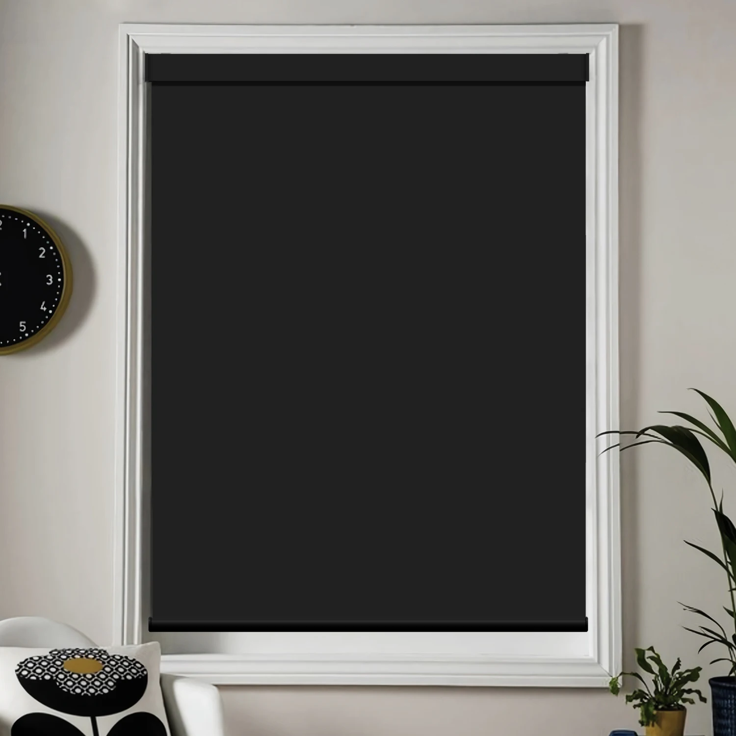 Customization Environmental Friendly Fabric Single Layer Roller Blinds Cordless Roller Shutters Day and Night Blackout Blinds