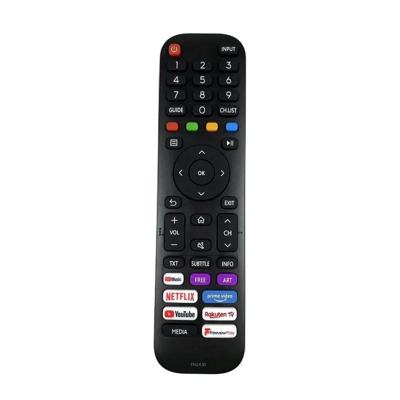 EN2A30 Replacement Remote Control for Hisense Smart TV EN2N30H EN2Q30H EN2B30H EN2G30H 55A7300F 55A7500F EN2A30 EN2P30H EN2K30P