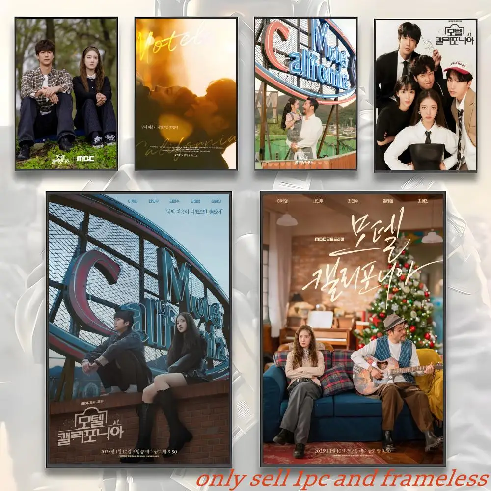 Rural Romance TV Series M-Motel California Poster Art with prints Home bedroom living room decoration gift