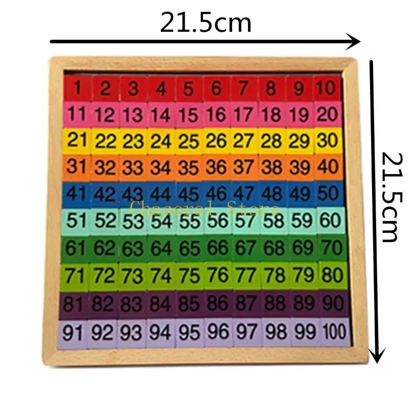 E7CE 학습 수학 학습 보드 장난감 나무 디지털 카운팅 블록 1-100 번호 매칭 퍼즐 베이비 장난감 유치원 공급