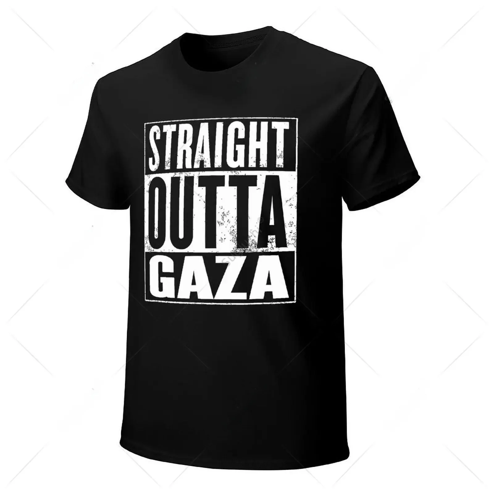 

ex Gaza Straight Outta Gaza Pstine Ci Футболки 00% Другое Материал Осень 2025 Женская мода irt