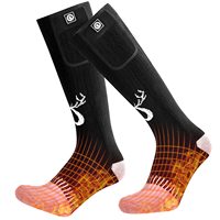 Heated Socks for Men Women with Rechargeable Battery Heating Socks Electric Foot Warmer Winter Outdoor Skiing Hunting Cycling