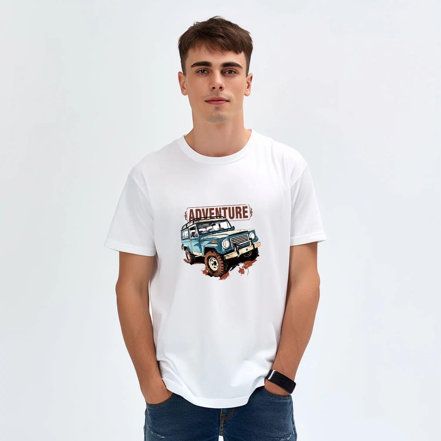 Mud Life Adventure  Off-Road Vehicle Fast Cool Furious Iron-on Transfers for Clothing Washable Easy to Use DIY Decoration - Image 3