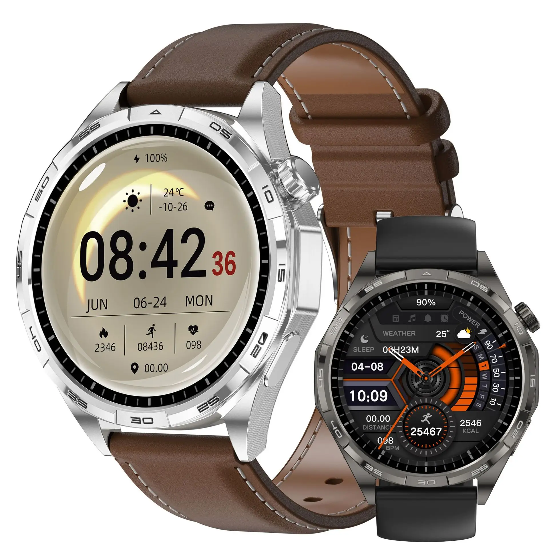 

Смарт-часы Watch6pro с HD IPS-экраном 1,5 дюйма, GPS-трекингом, подсветкой, Bluetooth-звонками, измерением высоты и давления, динамическим островным режимом, мониторингом здоровья