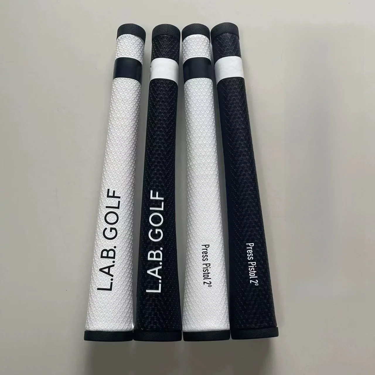 滑り止め耐摩耗性-pu-ゴルフパットグリップ-2-度遠心力-lab-滑り止めゴルフクラブハンドル男性用ゴルフパットグリップハンドル