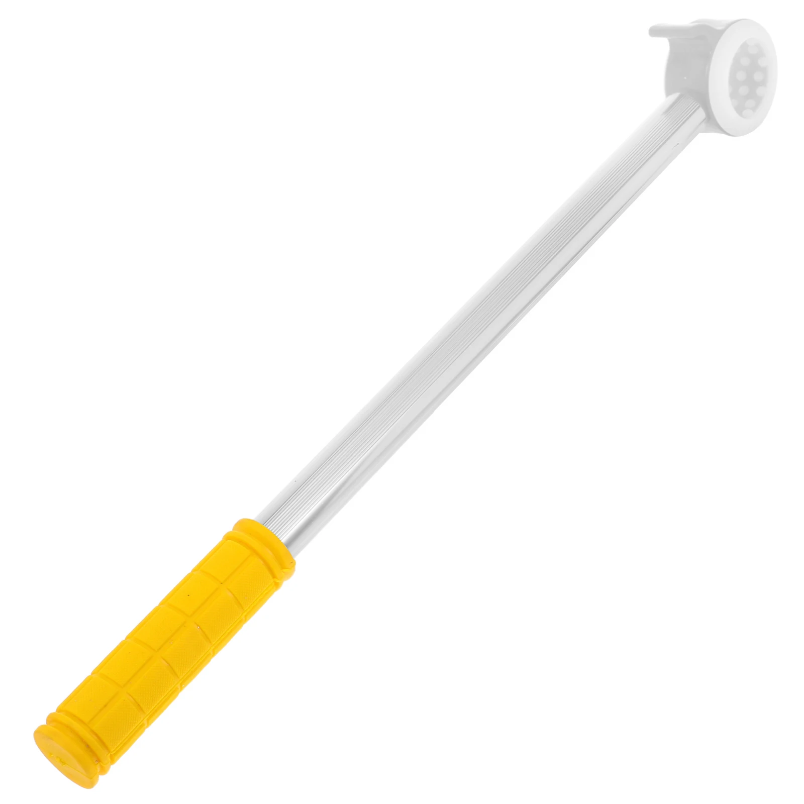 

Cordless Window Opener Blind Rod with Hook Aluminum Alloy Long O-shaped Curtain Push Pull