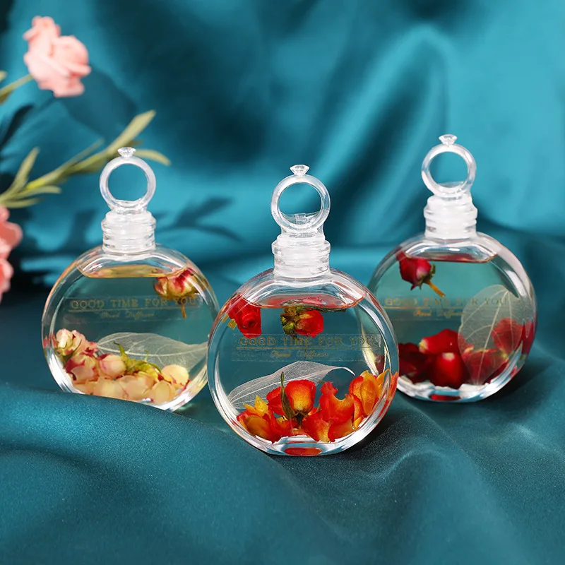 150ML Beauty Vine Fragrance. Delicate round bottle decoration. Floating floral aromatherapy. Rose essential oil