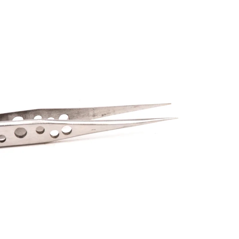 U-STAR UA-90210 Anti Static Straight Tweezer  Hardened Stainless Steel Materials