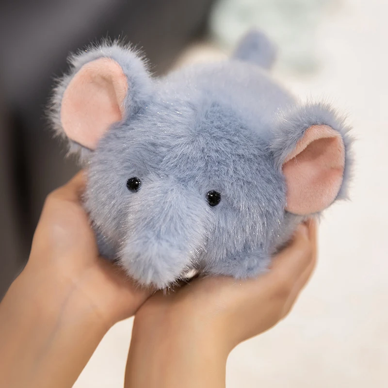 لطيف سطح المكتب الحيوان ألعاب من القطيفة الكرتون الباندا الفيل البطريق أصبع كابيبارا دمية لينة مريحة الكذب عرضة الحيوانات الأليفة مكتب رفيق #3