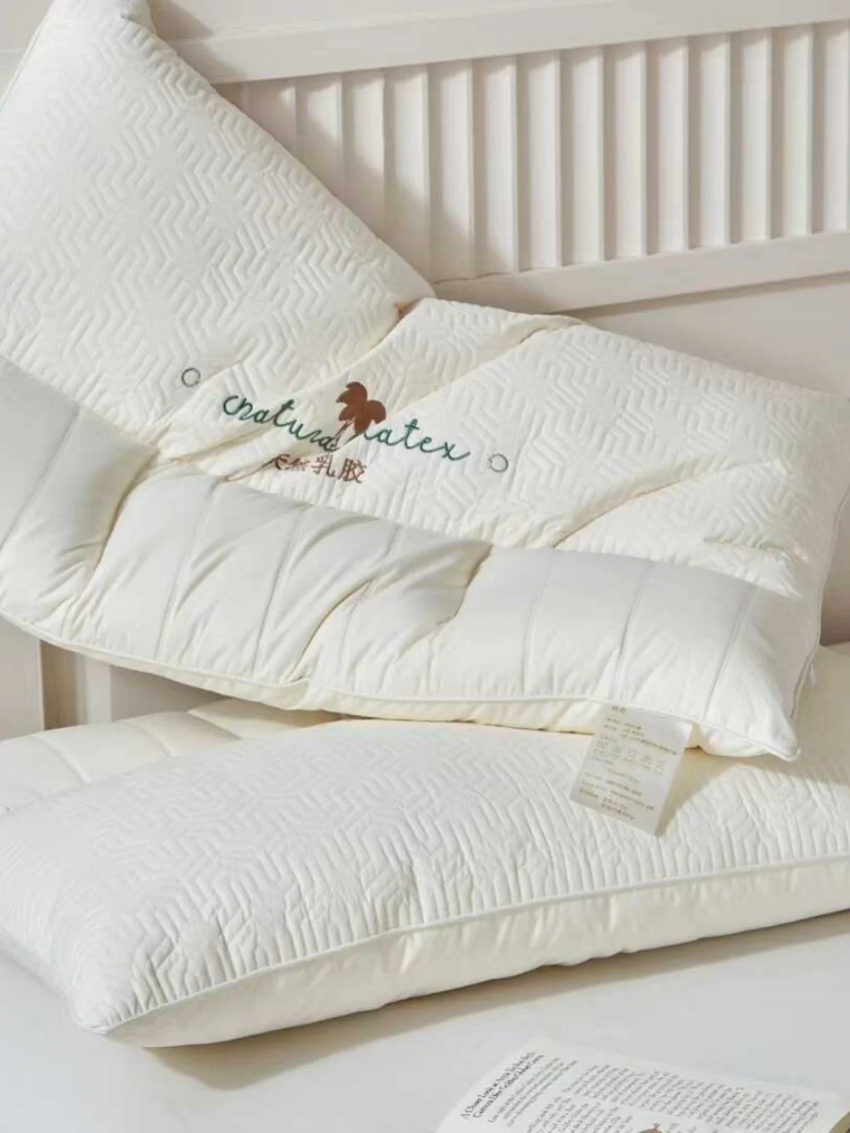 

Подушка из латекса средней жесткости, прямоугольная, для дома и отелей, с поддержкой шеи, для одного человека, для студентов