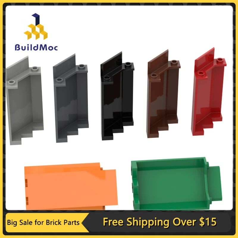 1Pc MOC Parts 87421 Panel 3 x 3 x 6 Corner Wall Compatible Bricks DIY Assmble Building Blocks Particle Kid Puzzle Brain Toy Gift