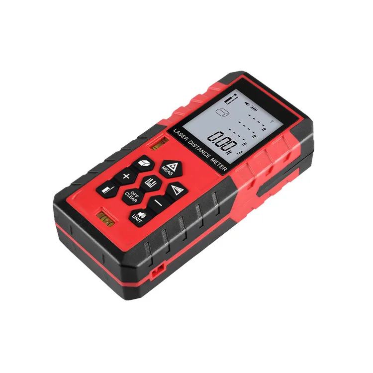 Handheld laser rangefinder 50 70 100 meters New infrared rangefinder Double horizontal bubble laser measuring instrument