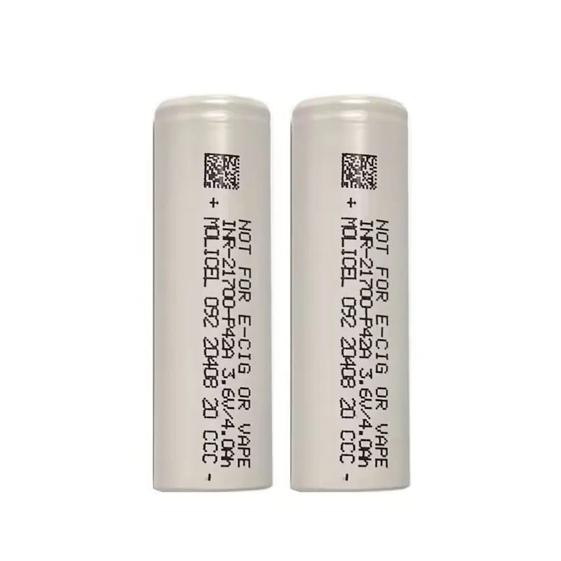 Original Molicel P42A INR 21700 Battery Rechargeable Li ion Battery 4200mAh 30A / 45A 3.7V Cell for Flashlight Toys Big Power