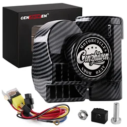 Super Loud 12V Air Horn Kit 120DB with Compressor Universal Motorcycle Truck Car Horn