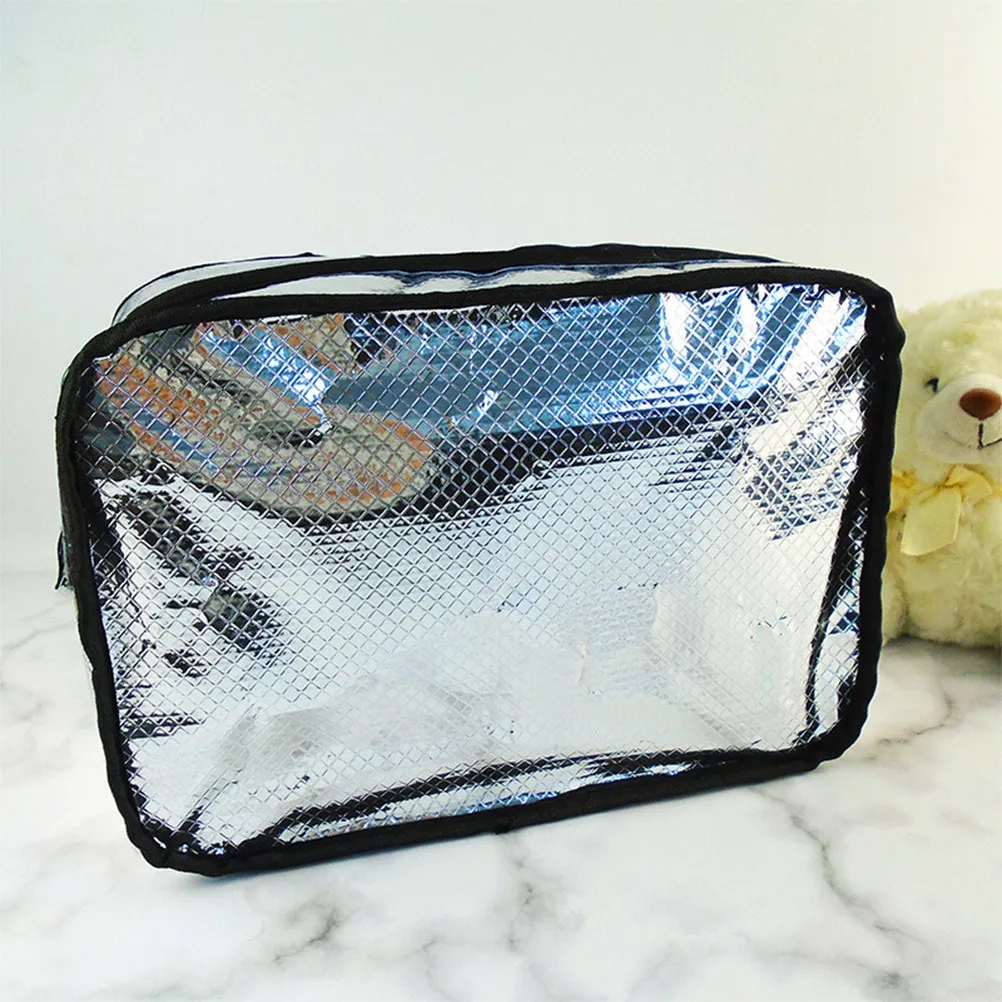 

1Pcs Bath Shower Bag Waterproof Oxford Cloth Foldable Portable Toiletry Organizer Large Capacity Travel Shower Tote Bag
