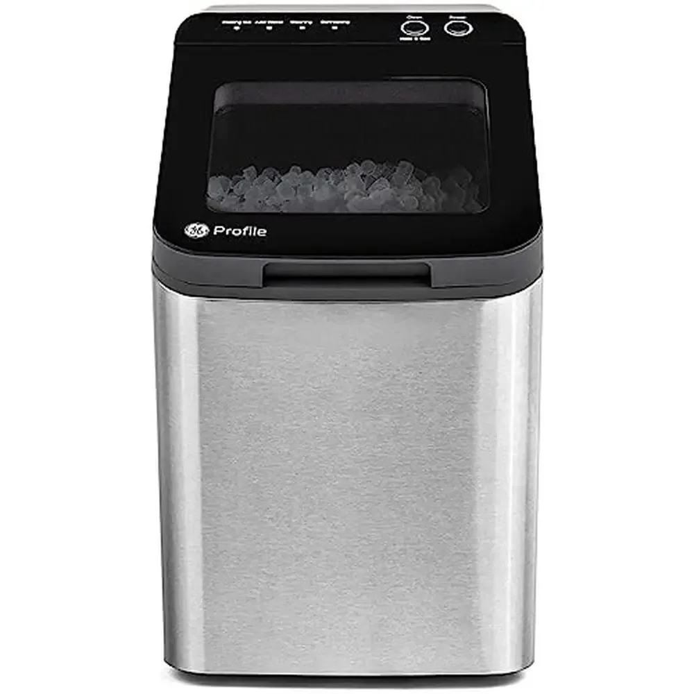 Opal Nugget Ice Maker Portable Countertop Machine Makes up to 34 lbs Daily Large Capacity Optional Side Water Tank Included