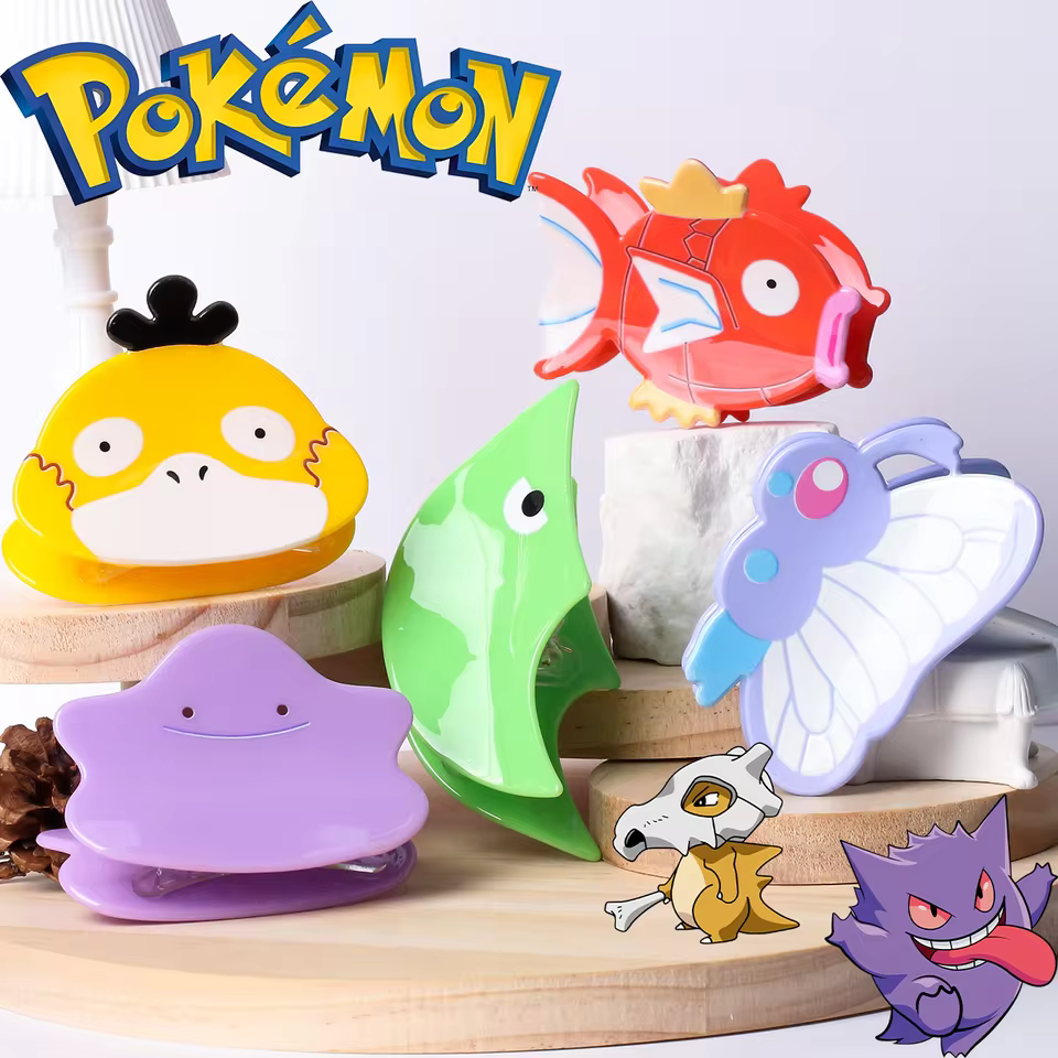  Pokemon Hair Claw for Women Cartoon Pikachu Hair Clip for Girls Fashion Hair Crab Clip Ladies Elegant Head Accessories - AliExpress 