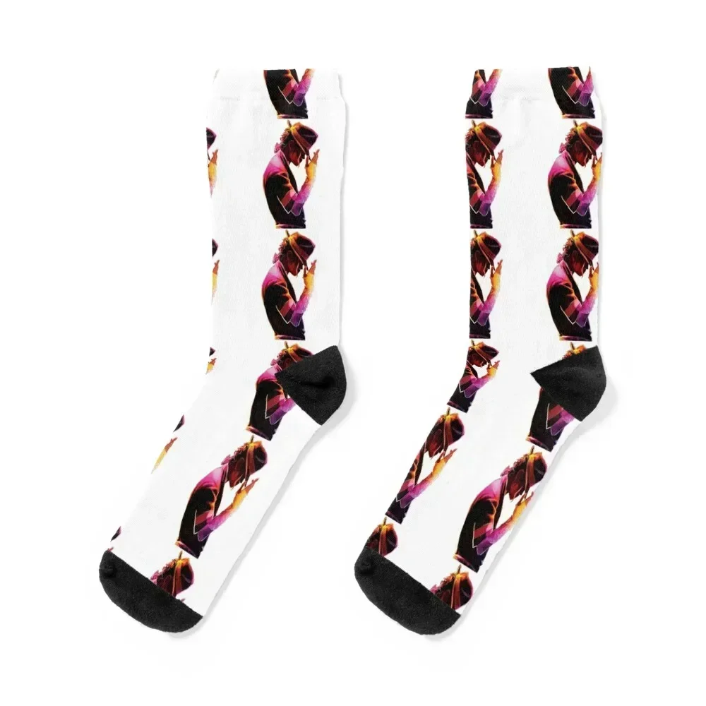 

Singer Michael Socks retro floor funny sock football Luxury Woman Socks Men's retro luxe golf Lots Male Socks Women's